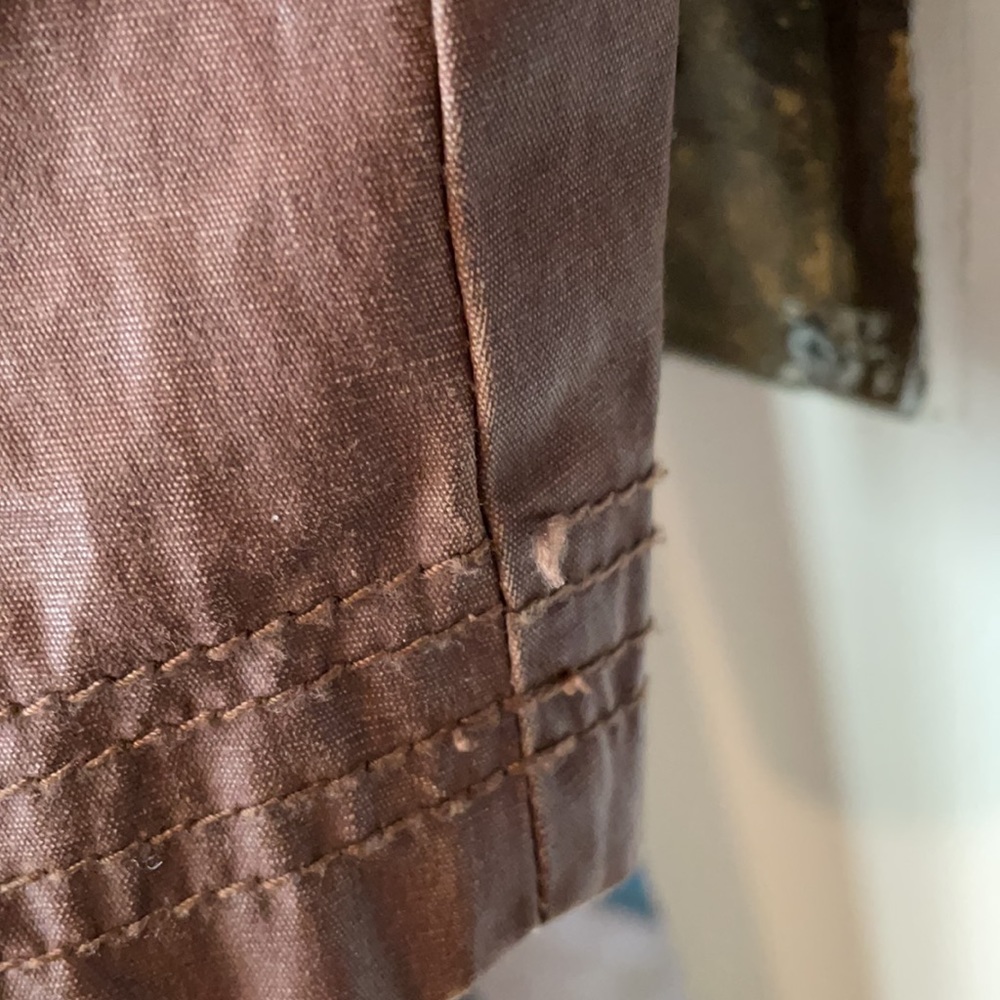 Omega brown zip up jacket small - donating soon - Picture 7 of 9
